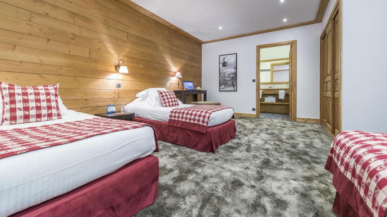 Hotel La Chaudanne Мерибель Экстерьер фото
